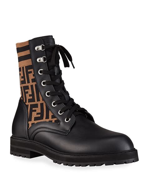 fendi boot men|fendi lace ups men's.